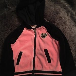 Toddler Juicy Couture Velour Zipup hoodie